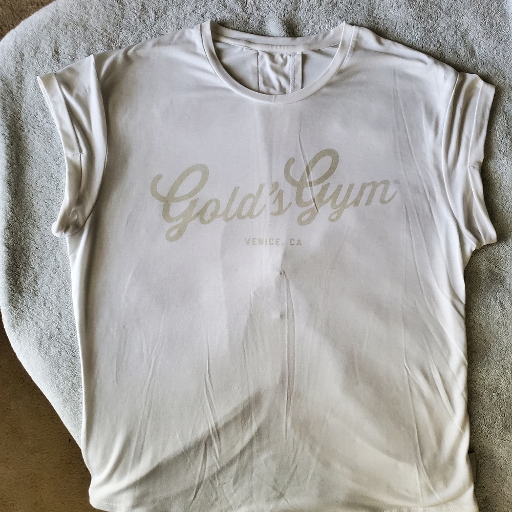 Gold's Gym Women's Split-Back Muscle Tee